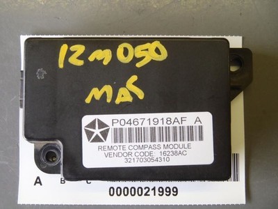 Compass Control Module 04671918AF Fits 2009 Chrysler Town & Country 55124