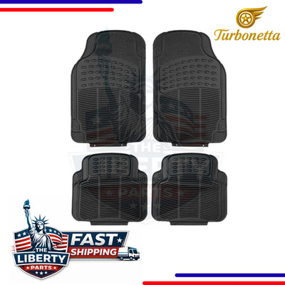 For All Hyundai Palisade Floor Mats 4PCS Rubber Full Set