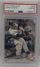 2017 Topps Now #379 Aaron Judge Rookie Card PSA 10 Gem Mint New York Yanees MVP