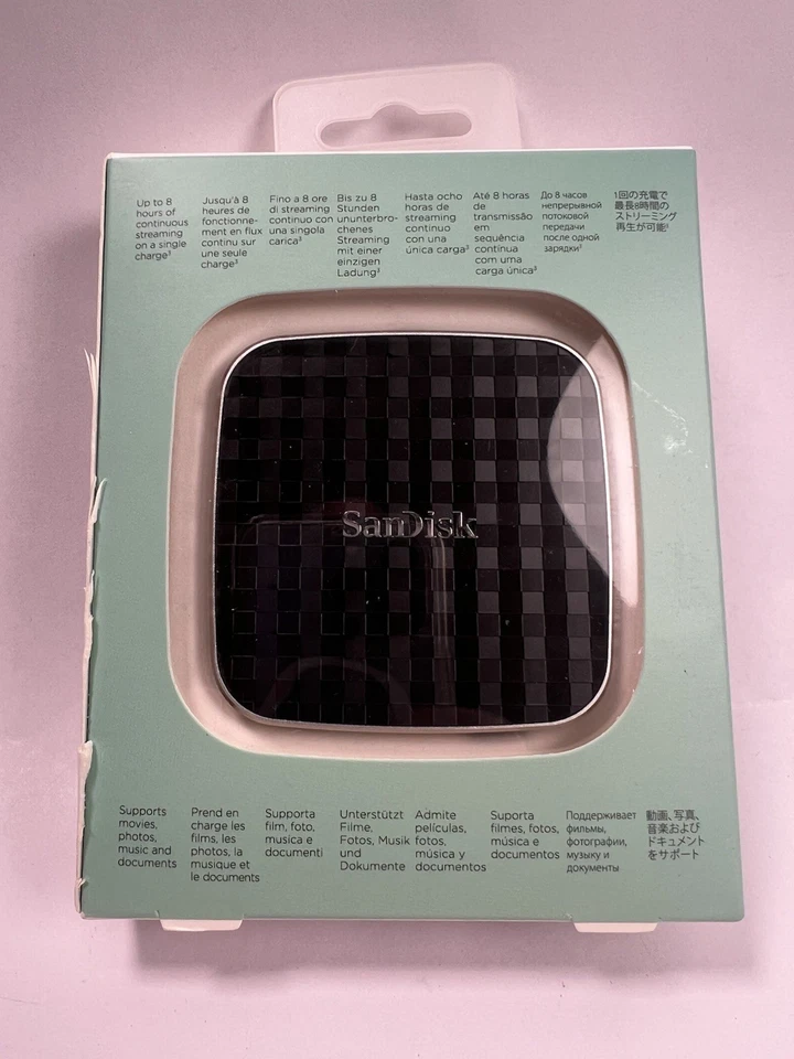 SanDisk SDWS1-064GB-GA46 Connect™ Wireless Media Drive 64GB - Image 2 of 4