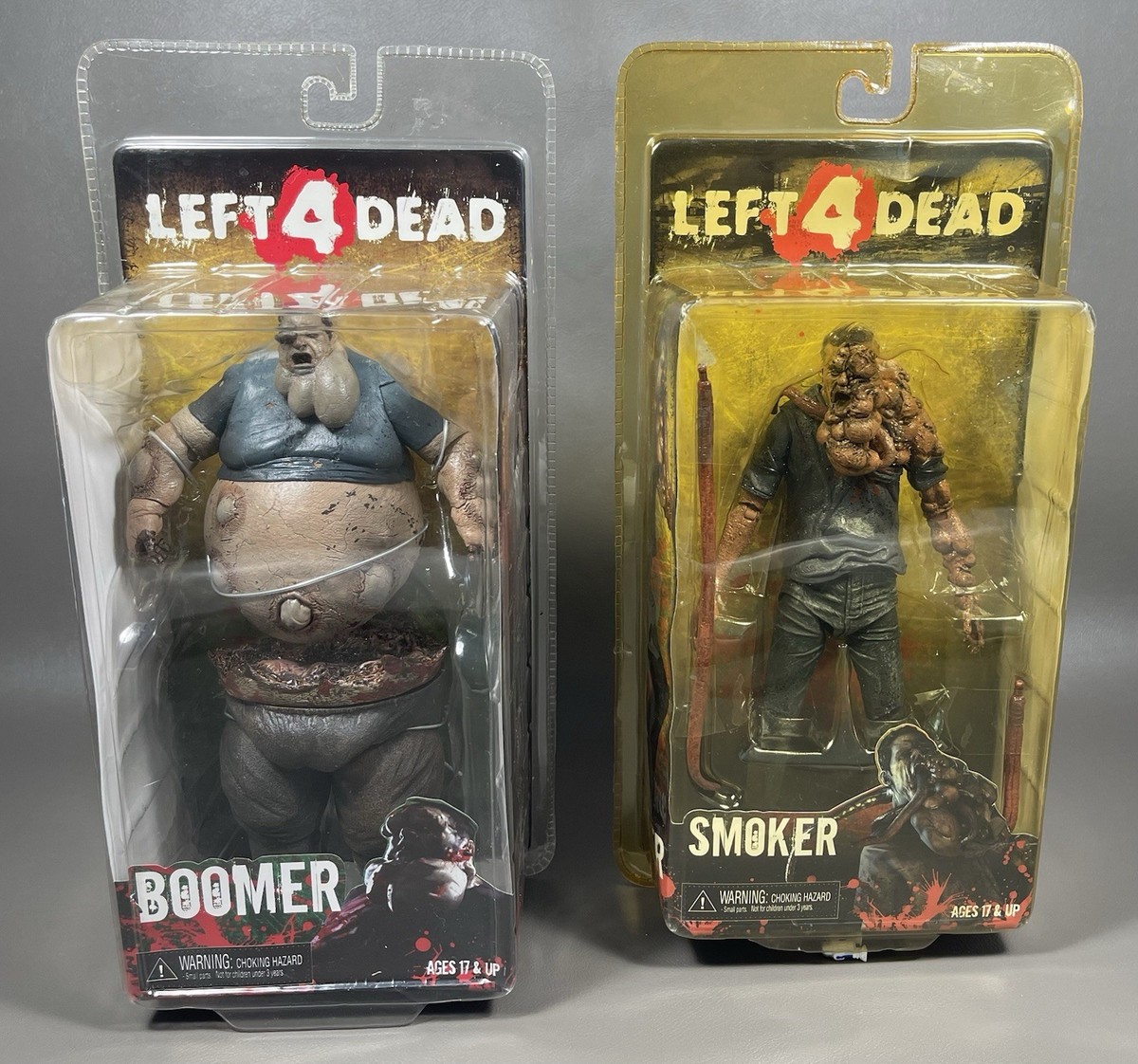 Boomer & Smoker Left 4 Dead Lot NECA Player Select MOC | eBay