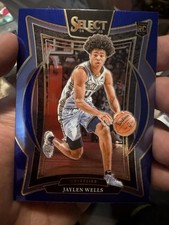 2024-25 Panini Select - Concourse Jaylen Wells #79 Blue (RC)