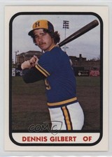 1981 TCMA Minor League Dennis Gilbert #530 0q3