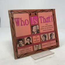 Who Is That? by Jerry Lang; Gosta Viertel PB First Edition  Very Good 1967