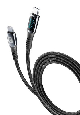 CellularLine Display Cable 2m USB Typ-C/ Typ-C Black (60252) #15090077