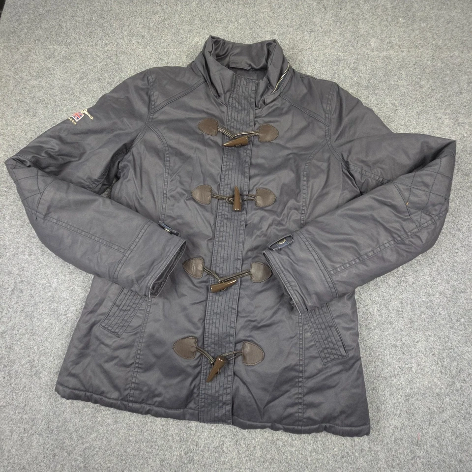 Pepe Jeans Hombre MEDIANO Azul Lona Abrigo Manga Larga Cálido Invierno Talla M Foto 3 de 4