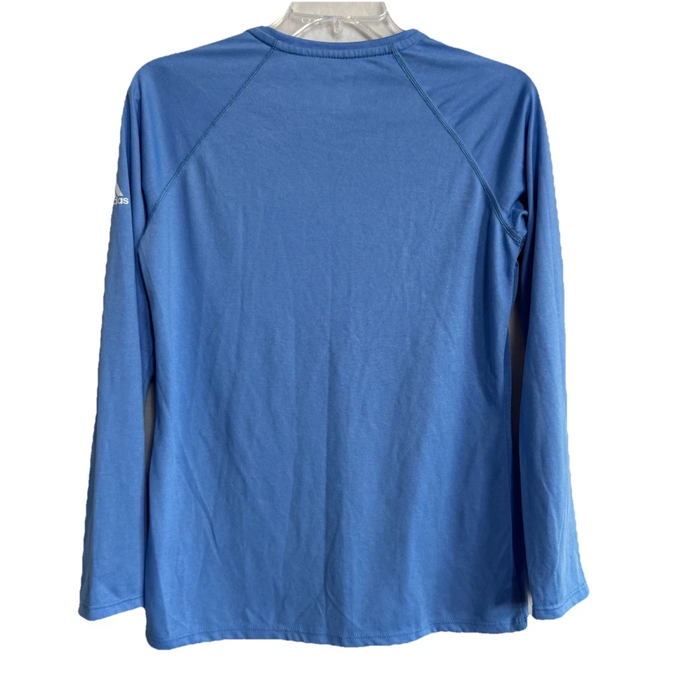 Adidas Activewear Niños Camiseta PEQUEÑA Manga Larga Cuello Redondo Atlética Secado Rápido Camiseta Foto 2 de 4