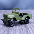Vtg Matchbox Lesney Military Sleet and Snow No Gun Green Jeep Diecast