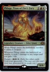 Phlage, Titan of Fire's Fury (197) Foil - Modern Horizons 3