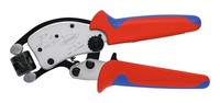 Knipex Crimpzange FüR AderendhüLsen Twistor T 0,14-10 Qmm / 2 X 0,25 Qmm