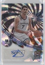 2022 Panini Spectra Radiant Signatures Astral Prizm 13/49 Santi Aldama Auto 3d3