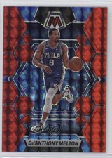 2022-23 Panini Mosaic Red Mosaic Prizm De'Anthony Melton #117 9hx