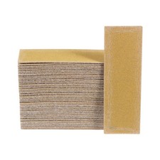50pcs Micro Detail Sander Paper 120 Grit 3.5x1.2 Inch Finger Sander Sandpapers 0.33 per gallon