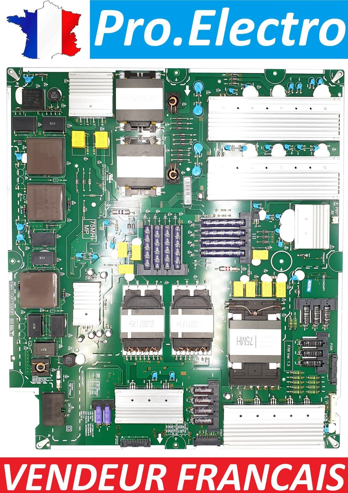 Alimentation TV LG EAY65898111 haute performance pour QNED