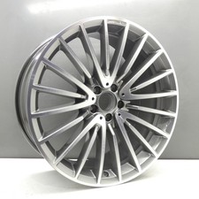 MERCEDES S CLASS W223 AMG LINE 21” ALLOY WHEEL RIM 9J GREY FRONT GENUINE X1