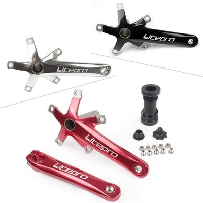 Litepro integrierte hohle Kurbelsätze 130 mm BCD 170 mm Kurbel+BB Fit Dahon SP8