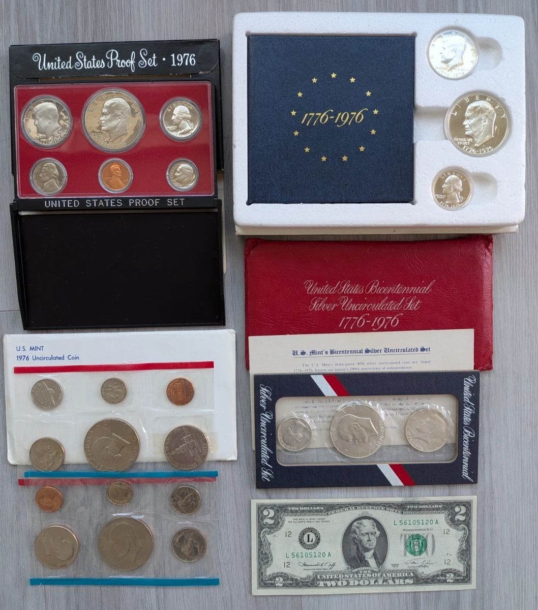 1976 U.S. Mint Certified Proof US Coin Proof Sets for sale | eBay