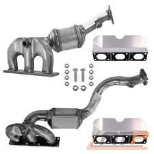 2x KATALYSATOR KAT KRÜMMERKAT VORNE + HINTEN FÜR BMW 3-ER E46 320 323 328