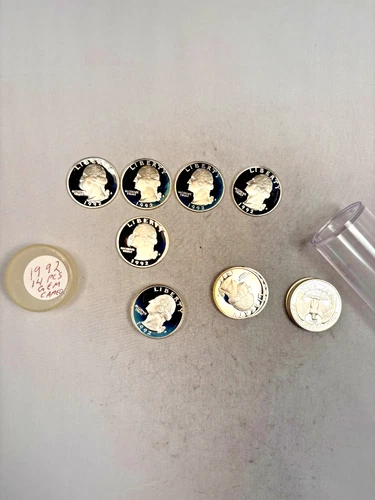 14 1992S WASHINGTON QUARTERS GEM BRILLIANT UNCIRCULATED 90% SILVER BU COINS