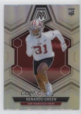 2024 Panini Mosaic Rookies Silver Prizm Renardo Green #358 v1x