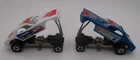 2 Hot Wheels Vintage Collection Series Mongoose Vs. Snake Redline 2 II Blue 1994