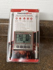 Thermo Pro Digital Dual Probes Meat Thermometer Brand New Sealed