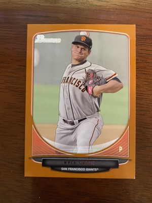 2013 Bowman Draft Picks & Prospects #TP-26 Orange 213/250 Kyle Crick - Giants