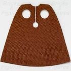 LEGO® Star Wars Reddish Brown Minifigure Cape Part Cloth Spongy Body Wear 19888