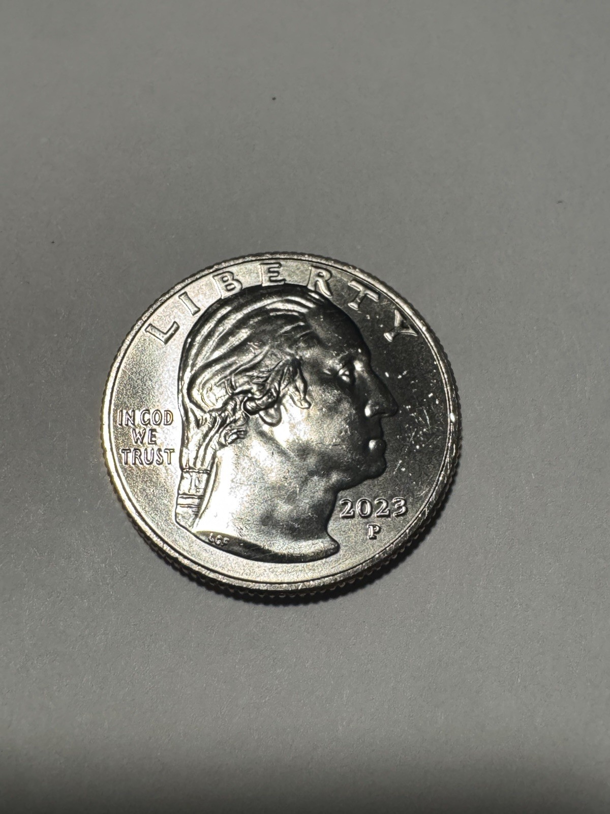 2023 P - Jovita Idar Quarter Error Coin Mint “IN COD WE TRUST” Rare P