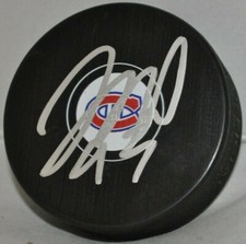 Jordan Weal 2019 2020 Montreal Canadiens Signed Autographed NHL Hockey Puck COA