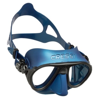 Cressi Calibro Mask - Blue Nery - Open Box/Returned