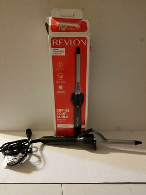 Revlon Perfect Heat Curling Iron Ceramic 1/2'' Ceramic Barrel Free Shipping