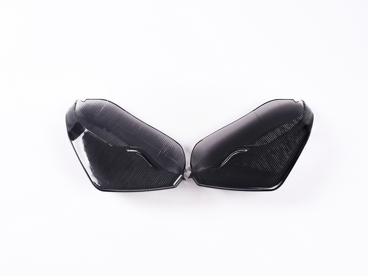 ピース Rear Turn Signal Smoke Lens for Kawasaki 2006-2020 ZX1400 Ninja ZX