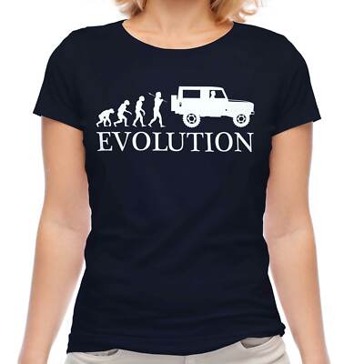 4X4 EVOLUTION DAMEN T-SHIRT TEE TOP GESCHENK