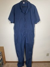 Vintage Big Ben Men's Coveralls Size X-Large Regular Blue Short Sleeve