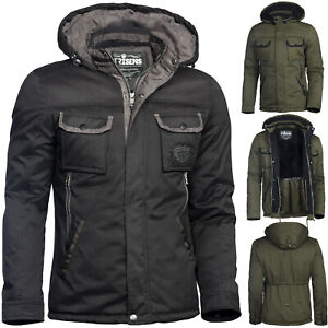 Trisens Herren Winter Jacke Military Style Wasserdicht Parka Army Mantel Ebay