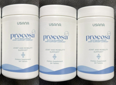 USANA Procosa with InCelligence Joint Support Complex 3 Packs ~ Exp 07/2026