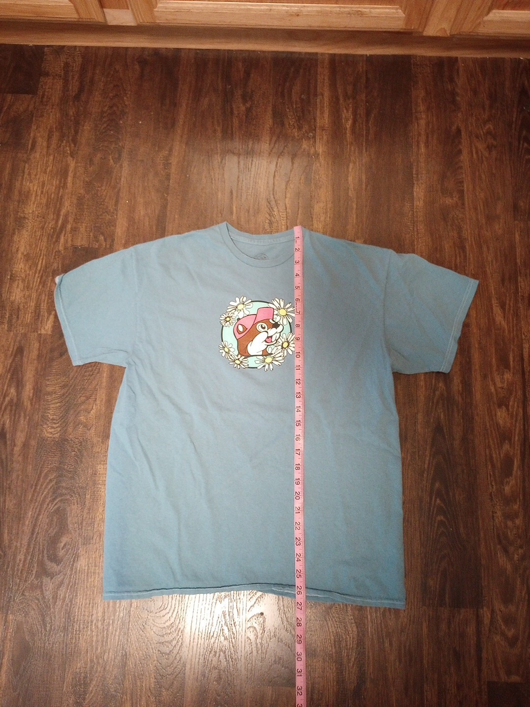 Buc-cee's Honey Bees Blue Size Large T-Shirt