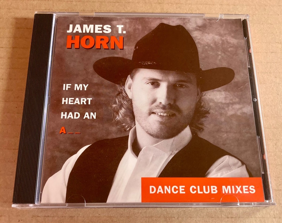 Rare Promo CD Single - James T. Horn - If My Heart Had An