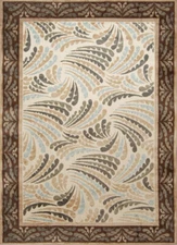 5x7 Home Dynamix Ivory Indoor/Outdoor Rug HDX3418-122 - Aprx 5' 3" x 7' 2"