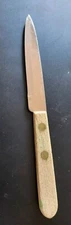 Vintage Precision Hollow Ground 7.5"  Knife Mfg. in Japan Natl. HQ USA