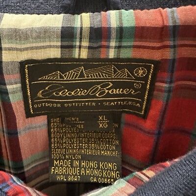 80's 〜90's Eddie Bauer field jacket Eddie Bauer Vintage 80s 90s Field Jacket *Made in | Depop