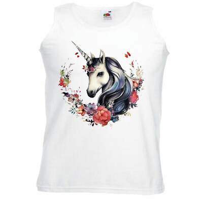 Tank Top Einhorn Fabelwesen Pferd Märchen Unicorn Kuscheltier Traumland 401714