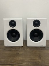 Audioengine A2+ Plus Desktop Bookshelf Pair White Speakers Only Used