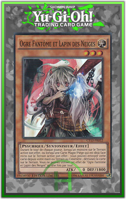 Geisteroger und Schneehase - CT13-FR012 - Französische Yu-Gi-Oh Karte