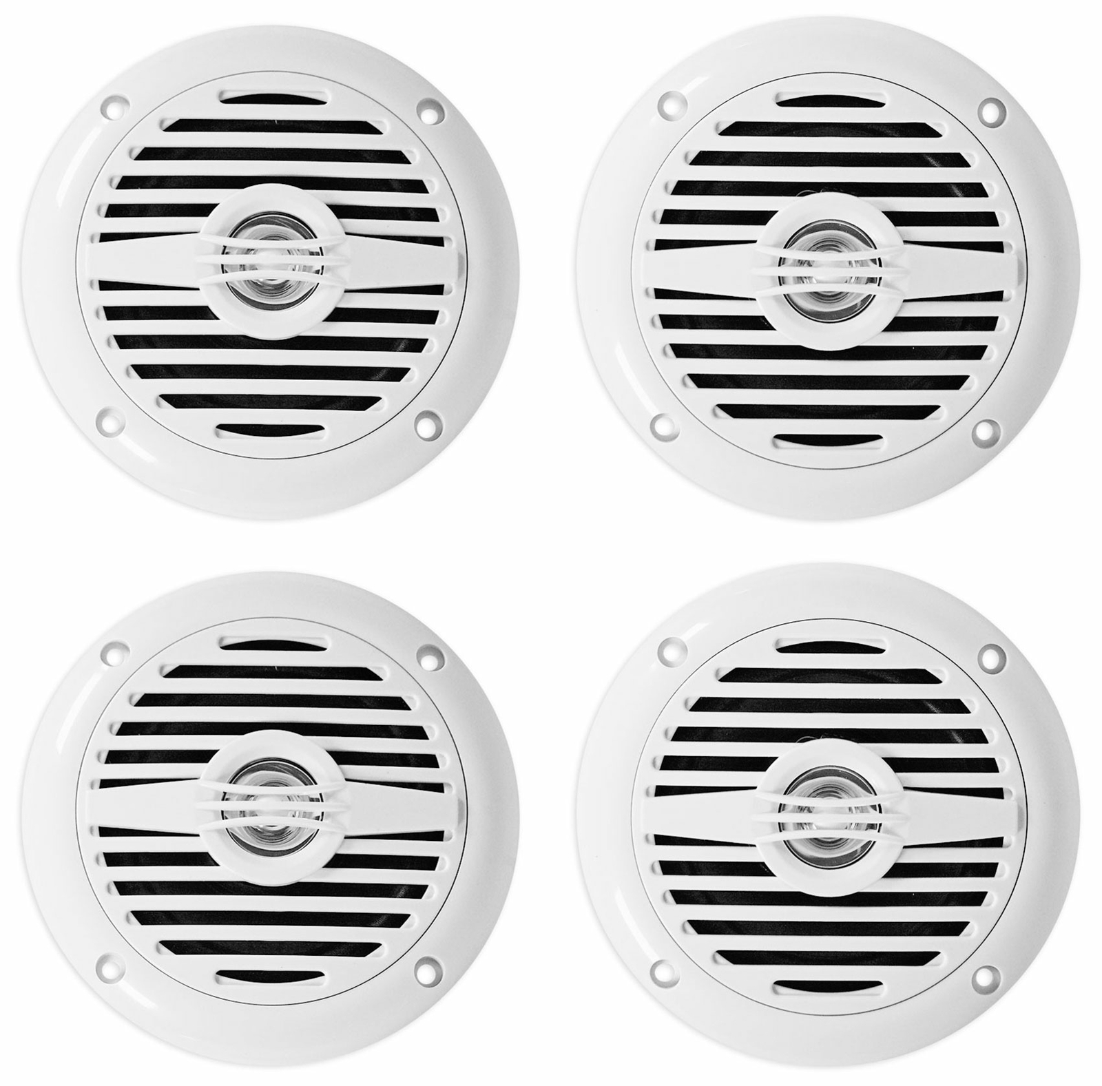 4 Rockville MS40W White - 4 компактных и мощных динамика для морских судов мощностью 200 Вт 8590₽