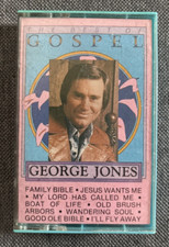 George Jones - Family Bible / The Best Of Gospel Cassette Tape 1985