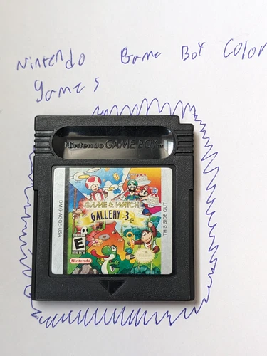 Game & Watch Gallery 3 (Nintendo Game Boy Color, 1999)