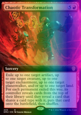 MTG Chaotic Transformation (405/552) Dominaria United LP FOIL