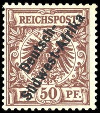 1897, Deutsche Kolonien S&uuml;dwestafrika, II, * - 1732405